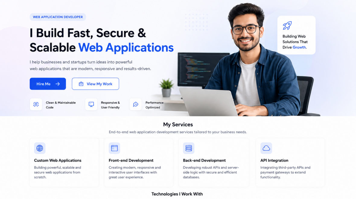 A Complete Guide to the Most Recommended Web App Services by Ariyan Islam Raj in Pirganj