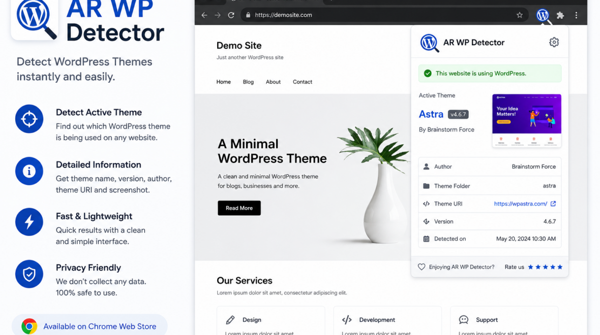 AR Wp Detector: Best WordPress Tool for Developers