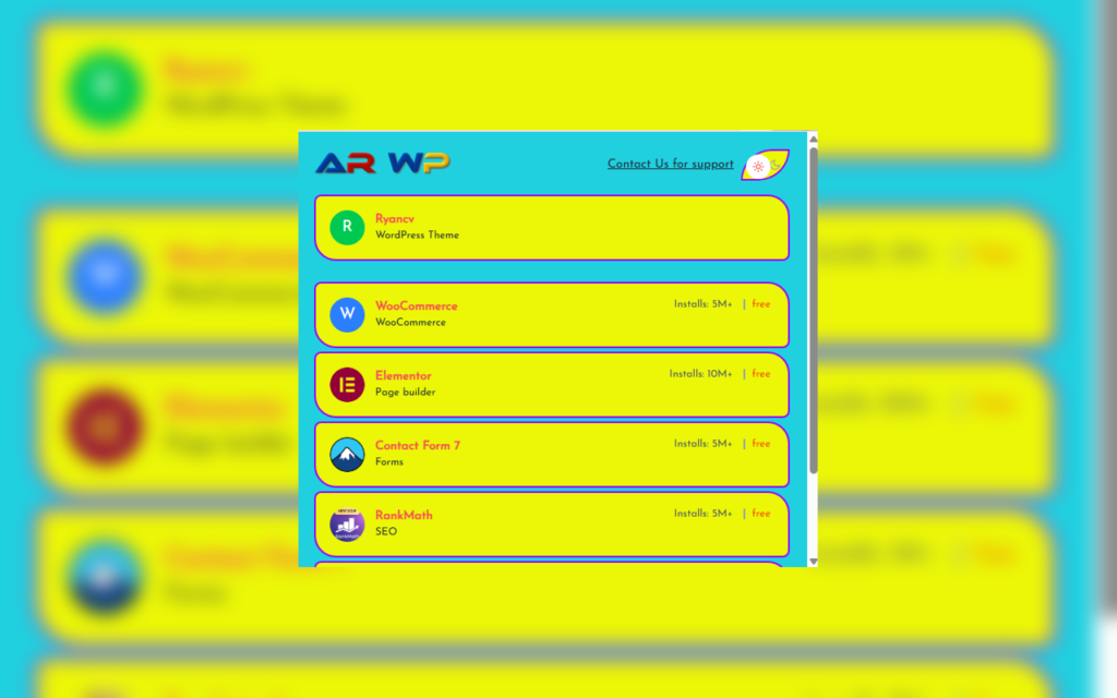 AR Wp Detector